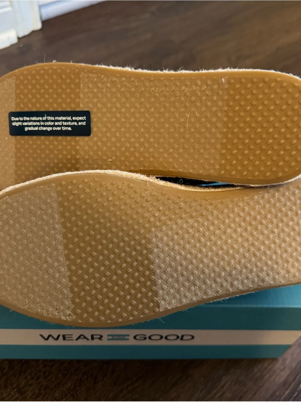 TOMS' Blue Mary Jane Espadrilles